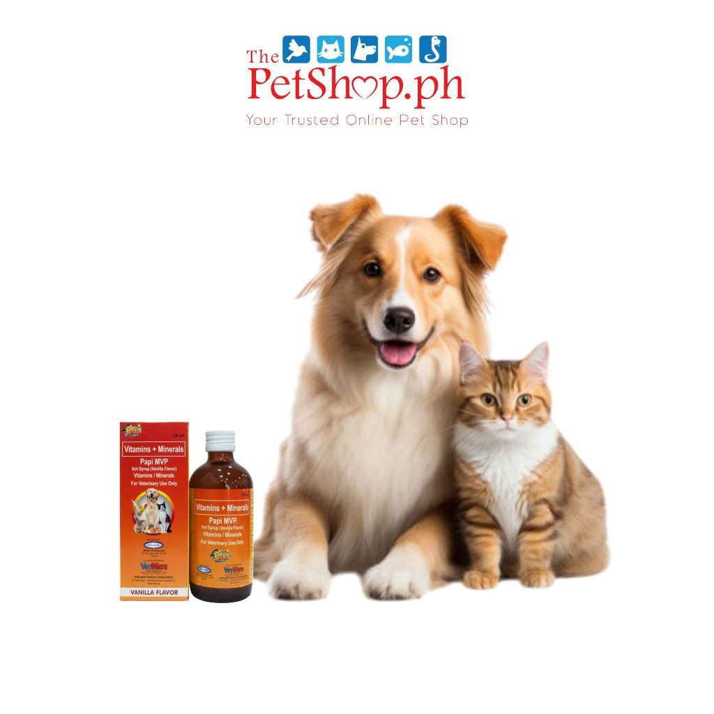 Papi MVP Multivitamins 120ml for Dog and Cats