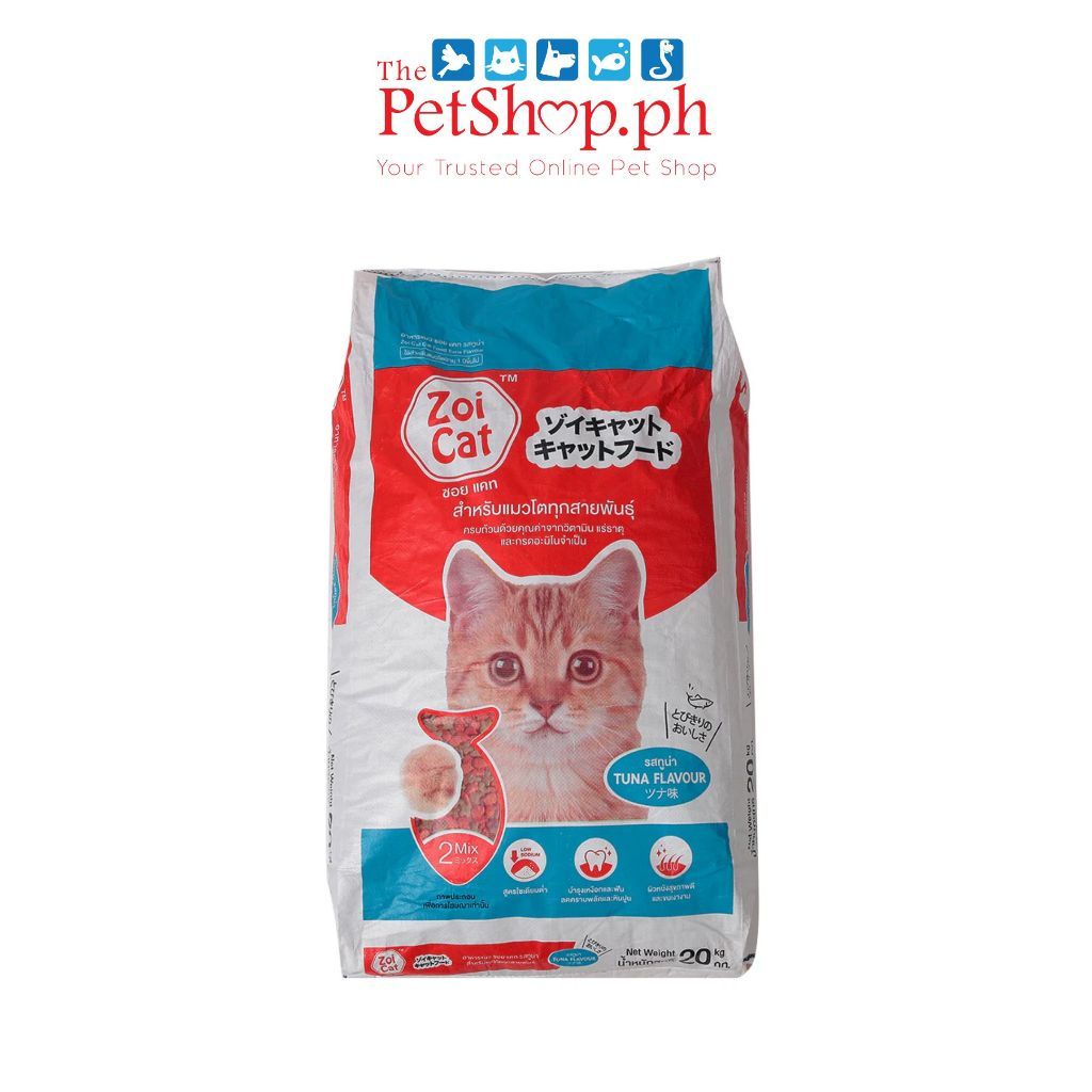 ZOI Cat Adult TUNA / CHICKEN TUNA 20kg (FREE 1 PurPaws Aloevera WIPES 50pcs)