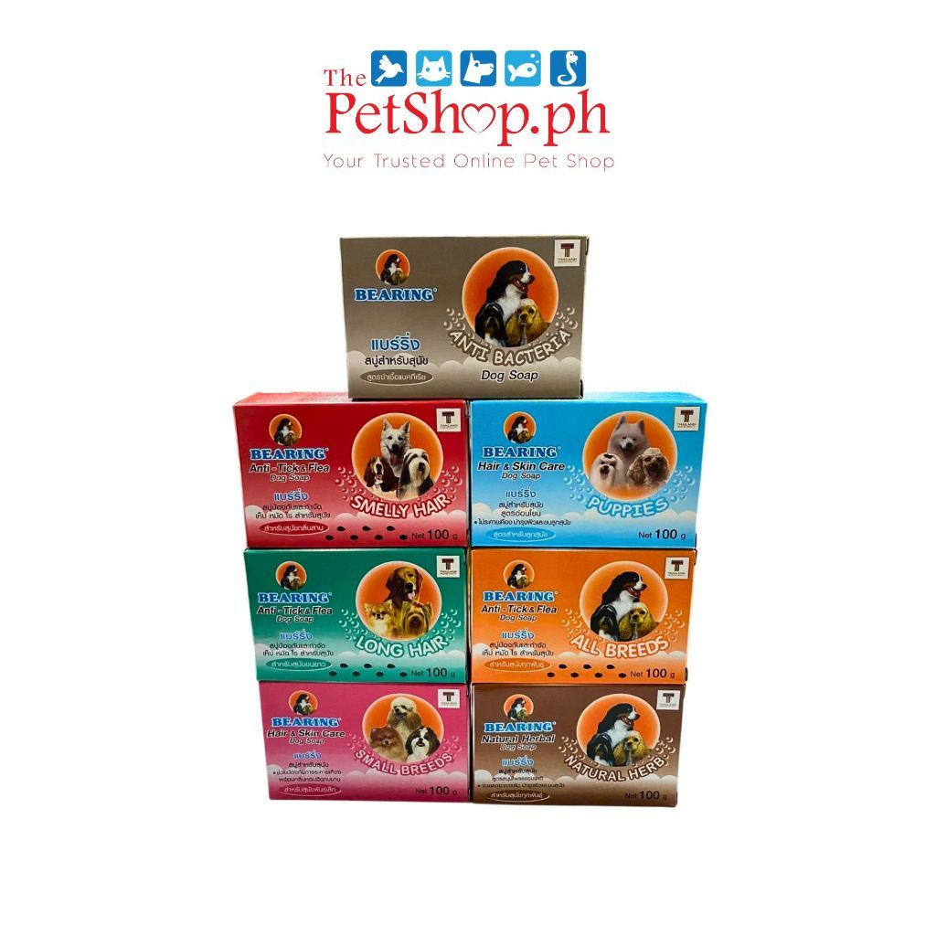 Bearing Anti-Tick & Flea Dog Soap 100g