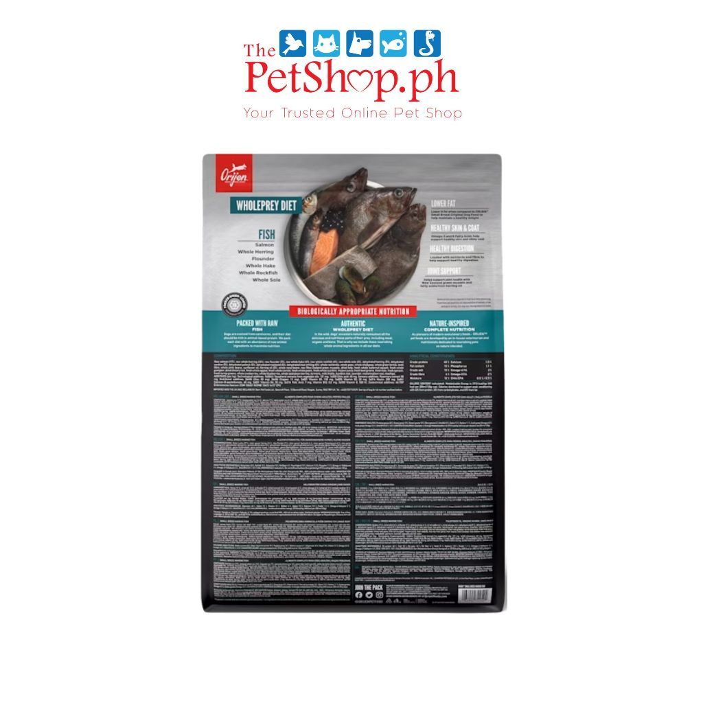 Orijen MARINE FISH 1.8kg (Small Breeds & for Adult  Dogs)