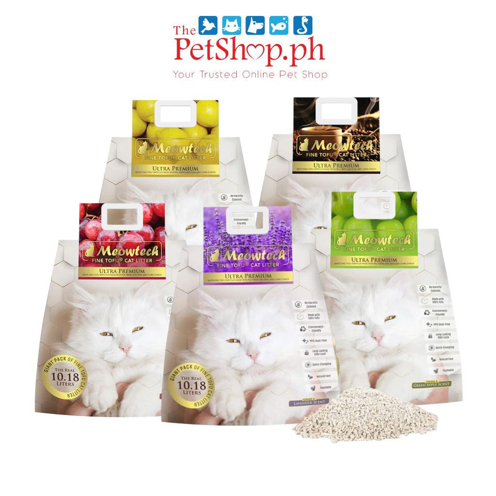 Meowtech TOFU Ultra Premium Fine  Cat Litter 10.18L/4kg
