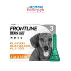 Frontline Plus  ( 1 PIPET ONLY) Dog Spot On with Sticker 2 up to 10kg