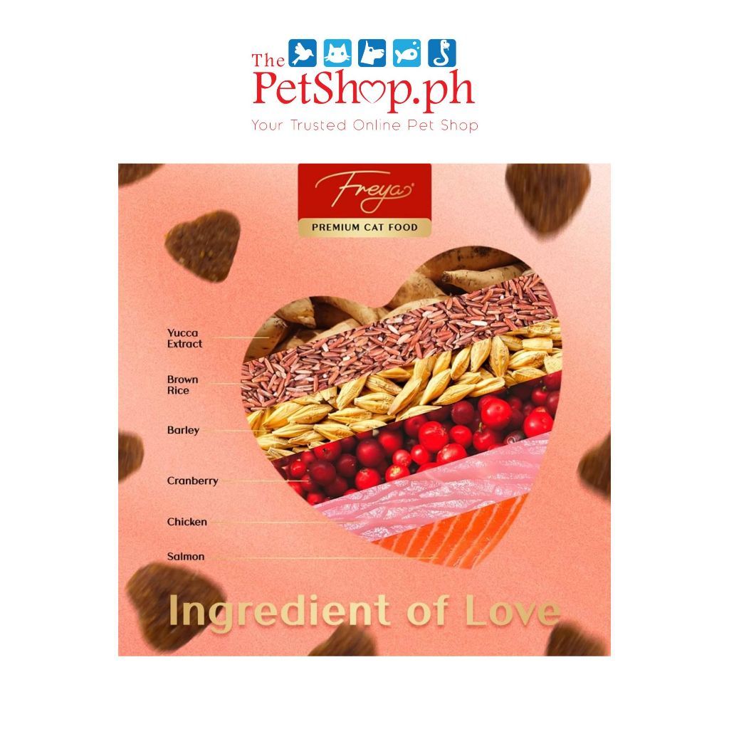 Freya Premium Dry Cat Food 10kg or 2bags x 5kg