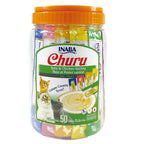 Inaba Churu Varieties Puree/Nourish/Diet Cat Food Jar 50x14g (50 tubes per Bottle)