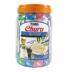 Inaba Churu Varieties Puree/Nourish/Diet Cat Food Jar 50x14g (50 tubes per Bottle)