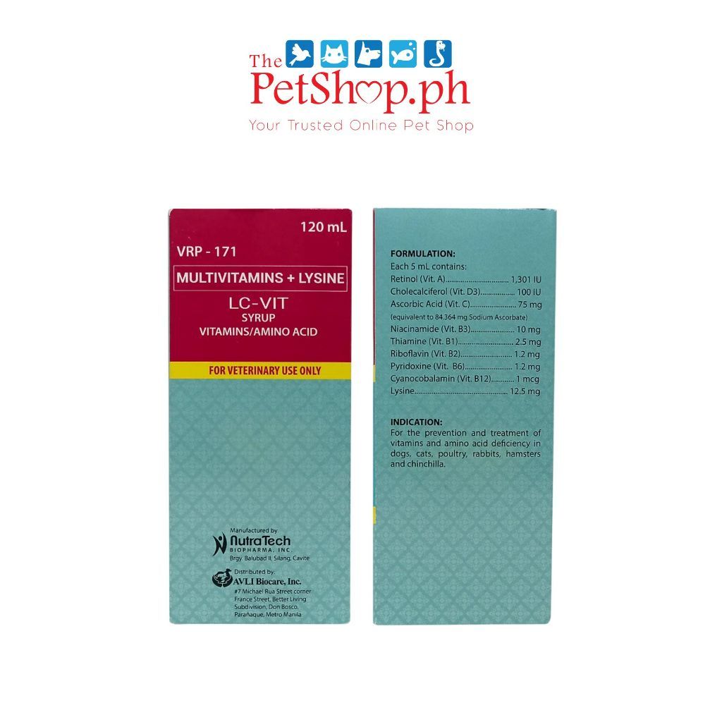 LC - VIT Syrup Multivitamins + Lysine (Vitamins / Amino Acid)