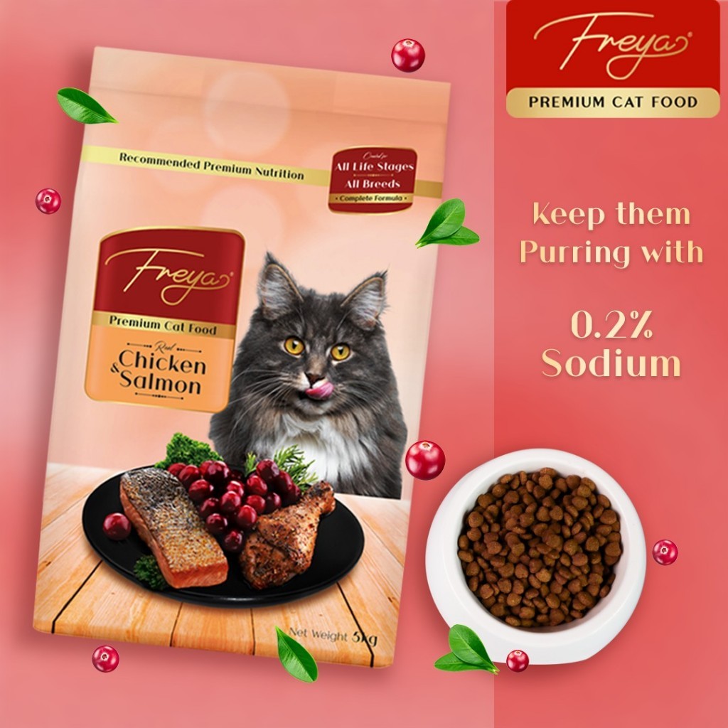 Freya Premium Dry Cat Food 10kg or 2bags x 5kg