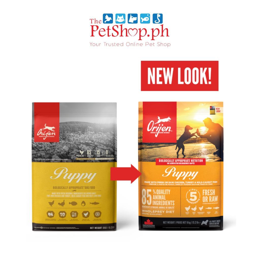 Orijen Puppy Small 340g Dry Dog Food (Yellow)