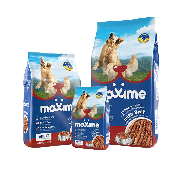Maxime Real Beef Skin & Coat Dog Food 20kg