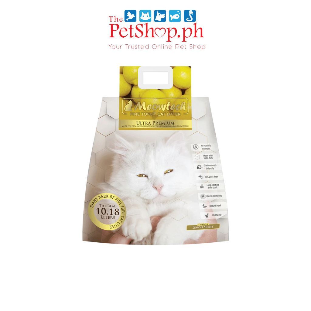 Meowtech TOFU Ultra Premium Fine  Cat Litter 10.18L/4kg
