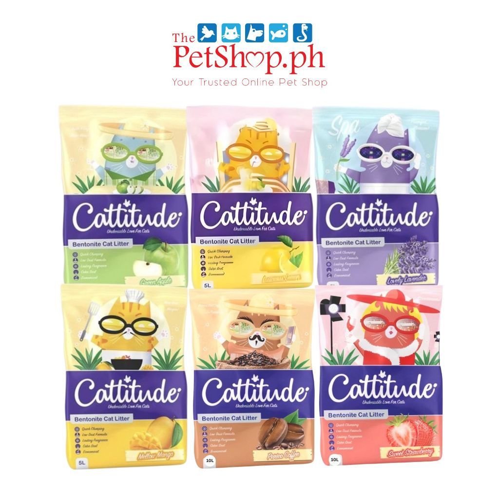 Cattitude Bentonite Premium Cat Litter 10L (7kg)