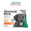 Frontline Plus  ( 1 PIPET ONLY) Dog Spot On with Sticker 2 up to 10kg