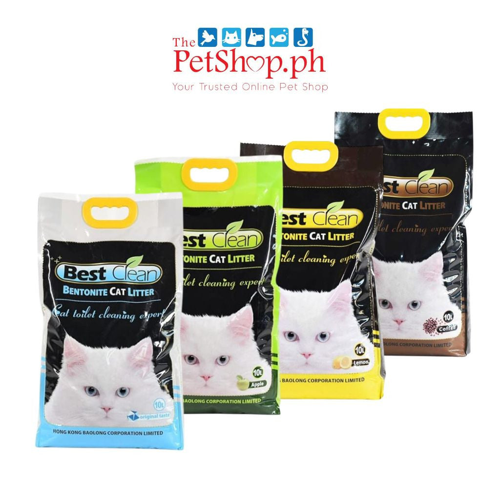 Best Clean Bentonite Sand Cat Litter 10L (7.9kg)