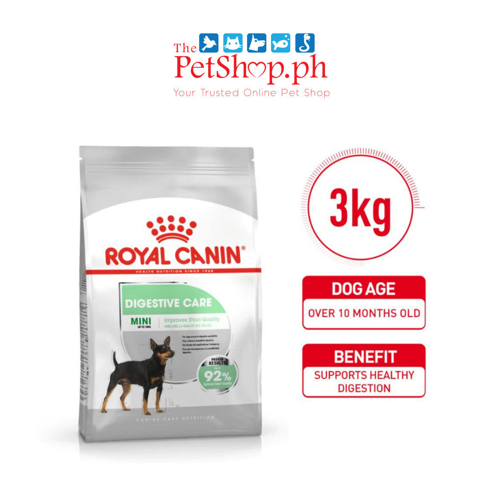Royal Canin Mini Digestive Care (3kg) Adult Dry Dog Food - Canine Care Nutrition