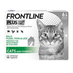 Frontline Plus Tick & Flea Drops For Cats (3 pipet/box)
