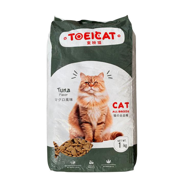 Toei Cat TUNA 20kg ADULT All Breeds (FREE 2 KITTY LICKS 15g)