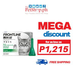 Frontline Plus Tick & Flea Drops For Cats (3 pipet/box)