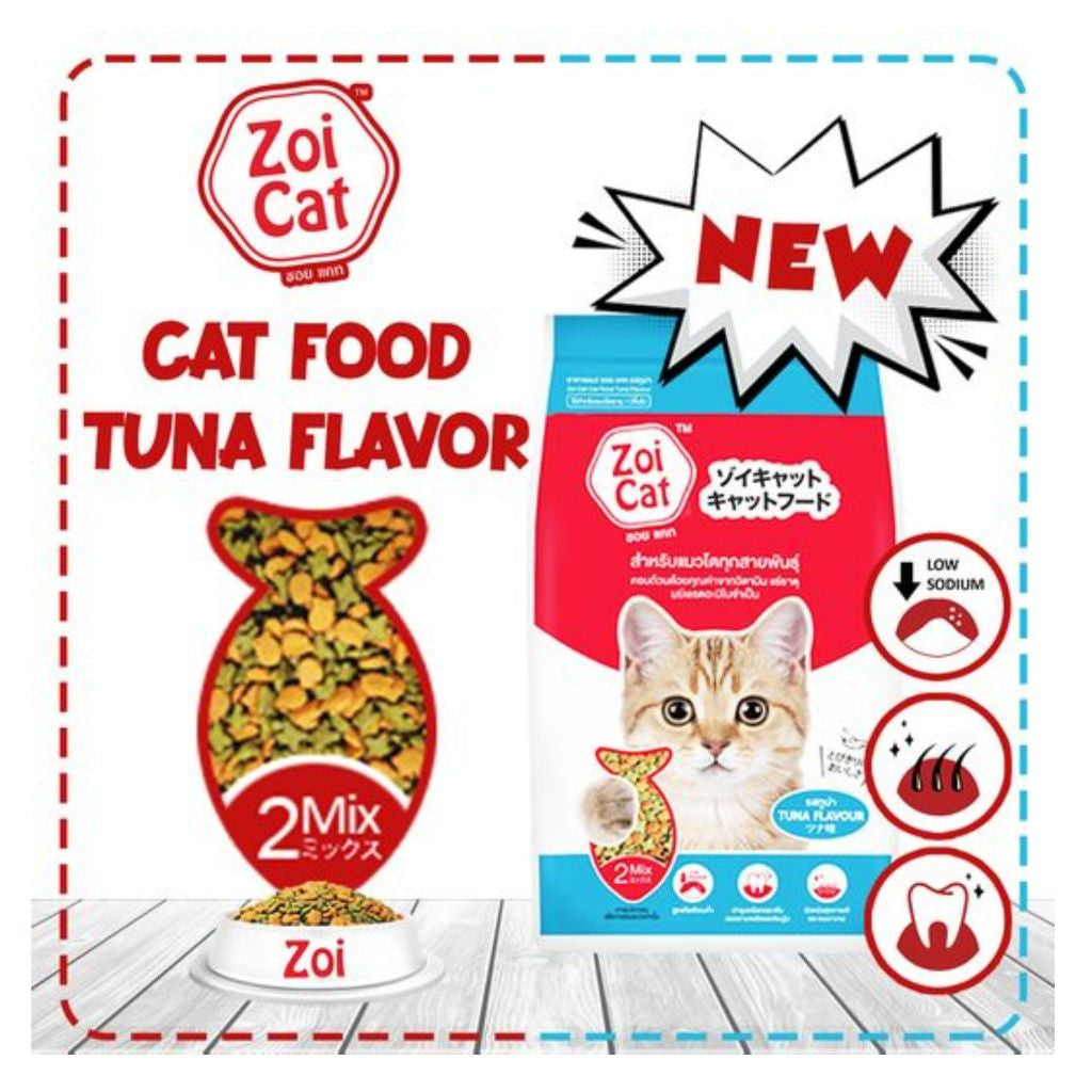 ZOI Cat Adult TUNA / CHICKEN TUNA 20kg (FREE 1 PurPaws Aloevera WIPES 50pcs)