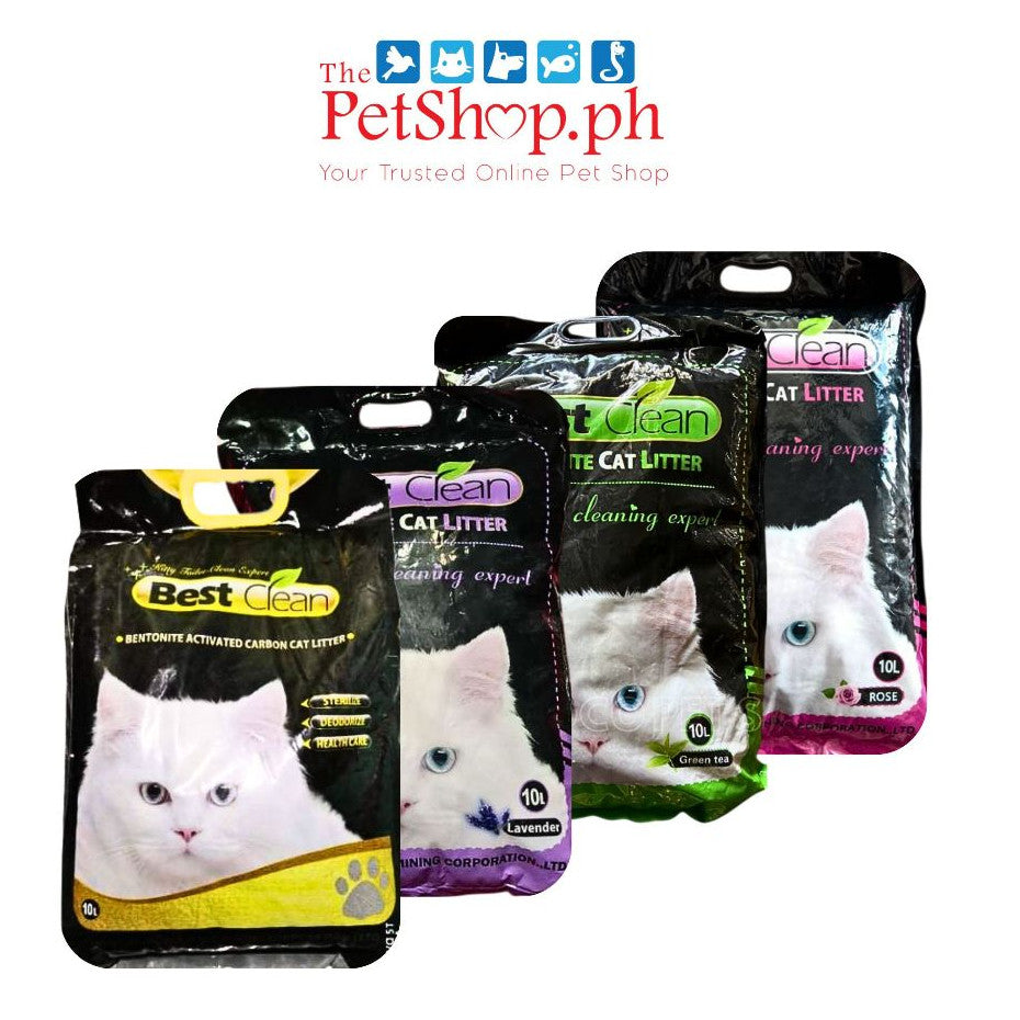 Best Clean Bentonite Sand Cat Litter 10L (7.9kg)