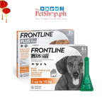 Frontline Plus  ( 1 PIPET ONLY) Dog Spot On with Sticker 2 up to 10kg