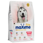Maxime Elite Dog Food Salmon 10kg for Adults (FREE 1 Portable FOOD CONTAINER with Measuring Cup)