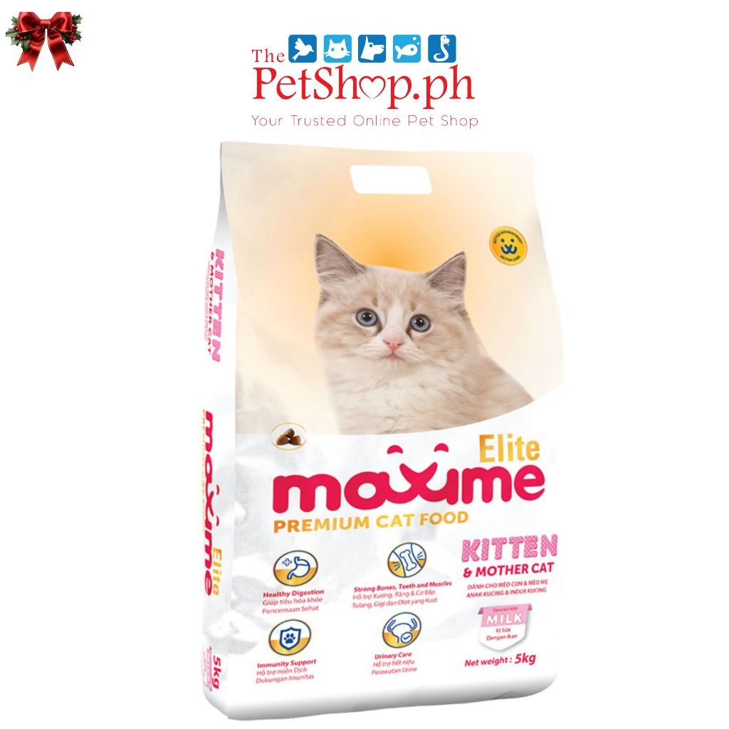Maxime Elite for Kittens 5kg and Mothers For Urinary Care & Healthy Digestion 5kg -  Cat Food