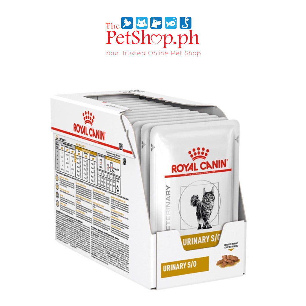 Royal Canin URINARY S/O CAT  Feline SET OF 12  Wet Food POUCH