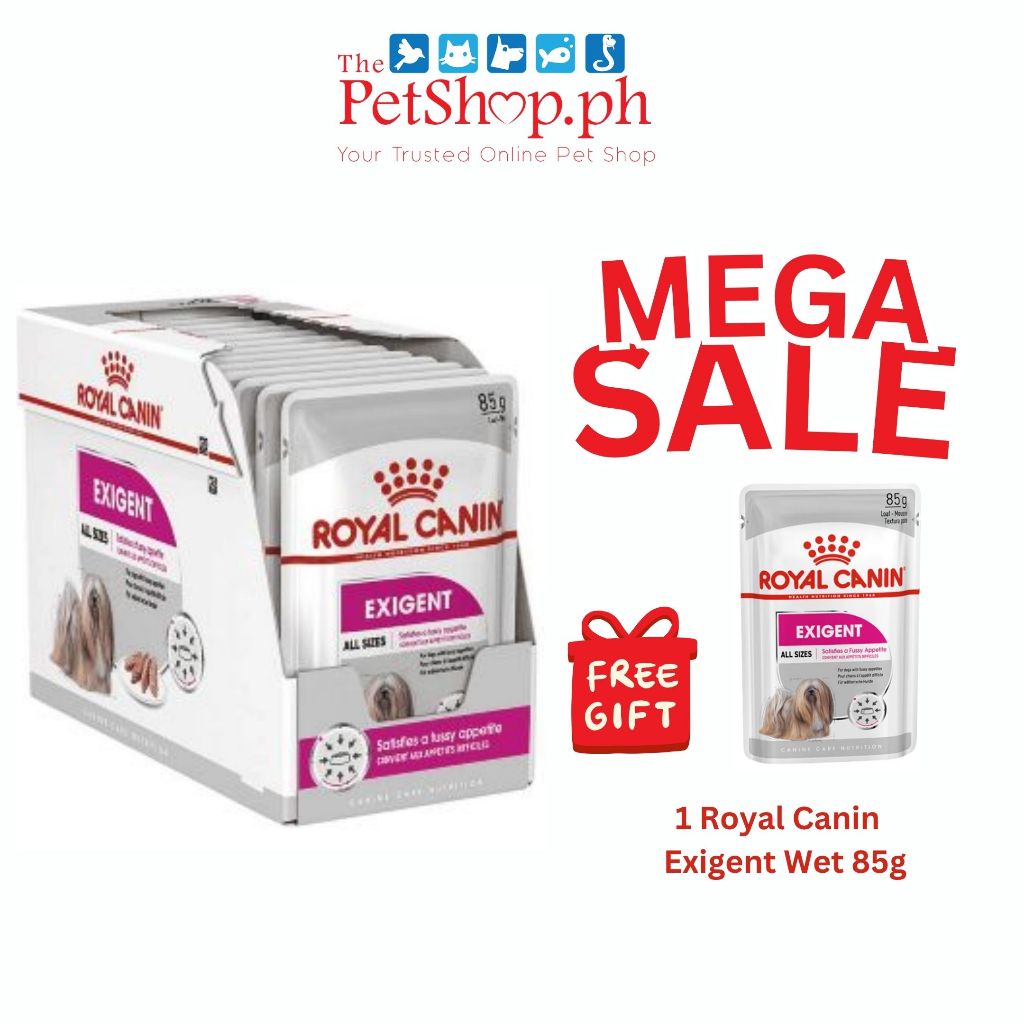 Royal Canin Exigent Loaf SET 12 Picky Eater Canine Care Nutrition 85g