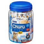 Inaba Churu Varieties Puree/Nourish/Diet Cat Food Jar 50x14g (50 tubes per Bottle)