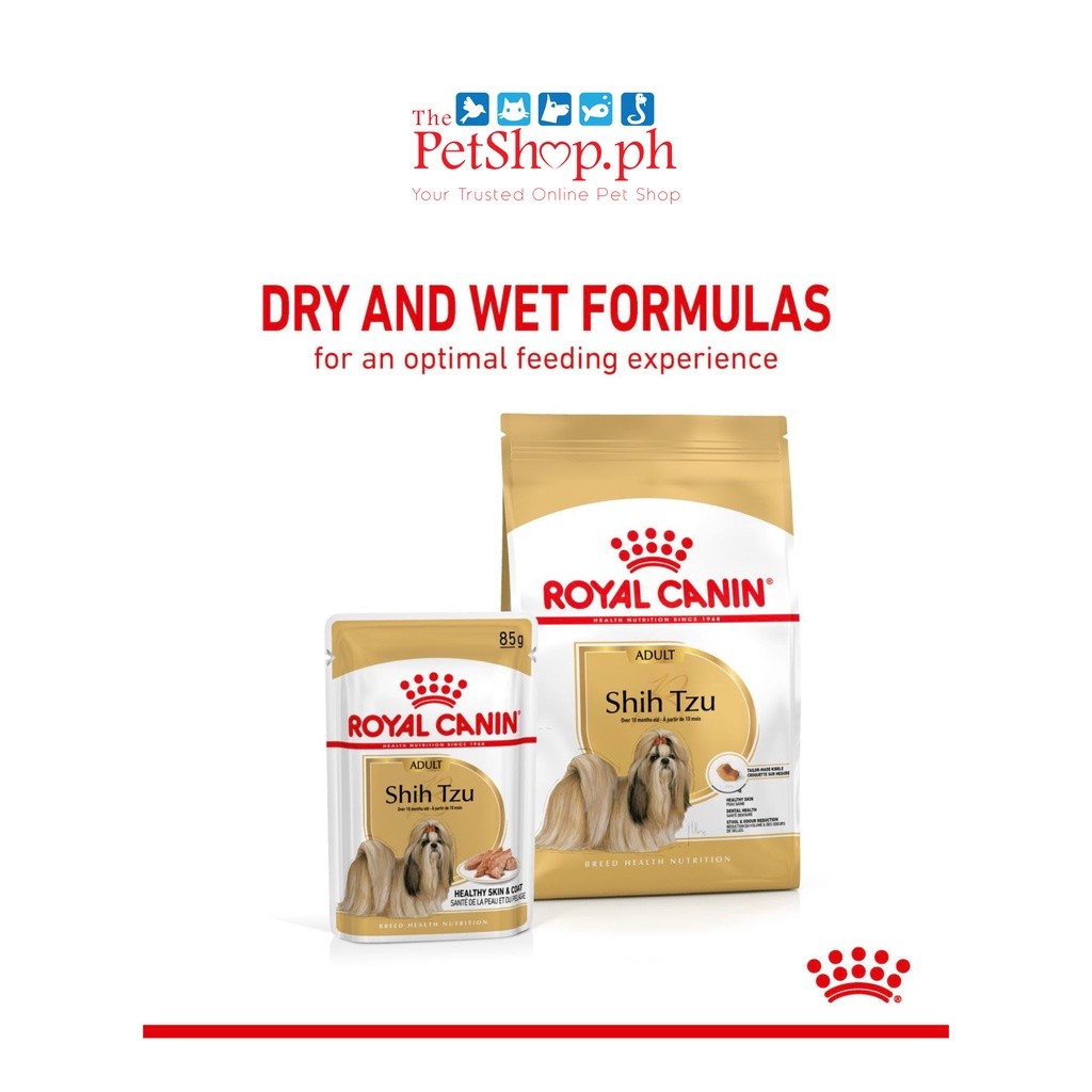 Royal Canin Shih Tzu SET 12's Adult Wet Dog Food Breed Health Nutrition