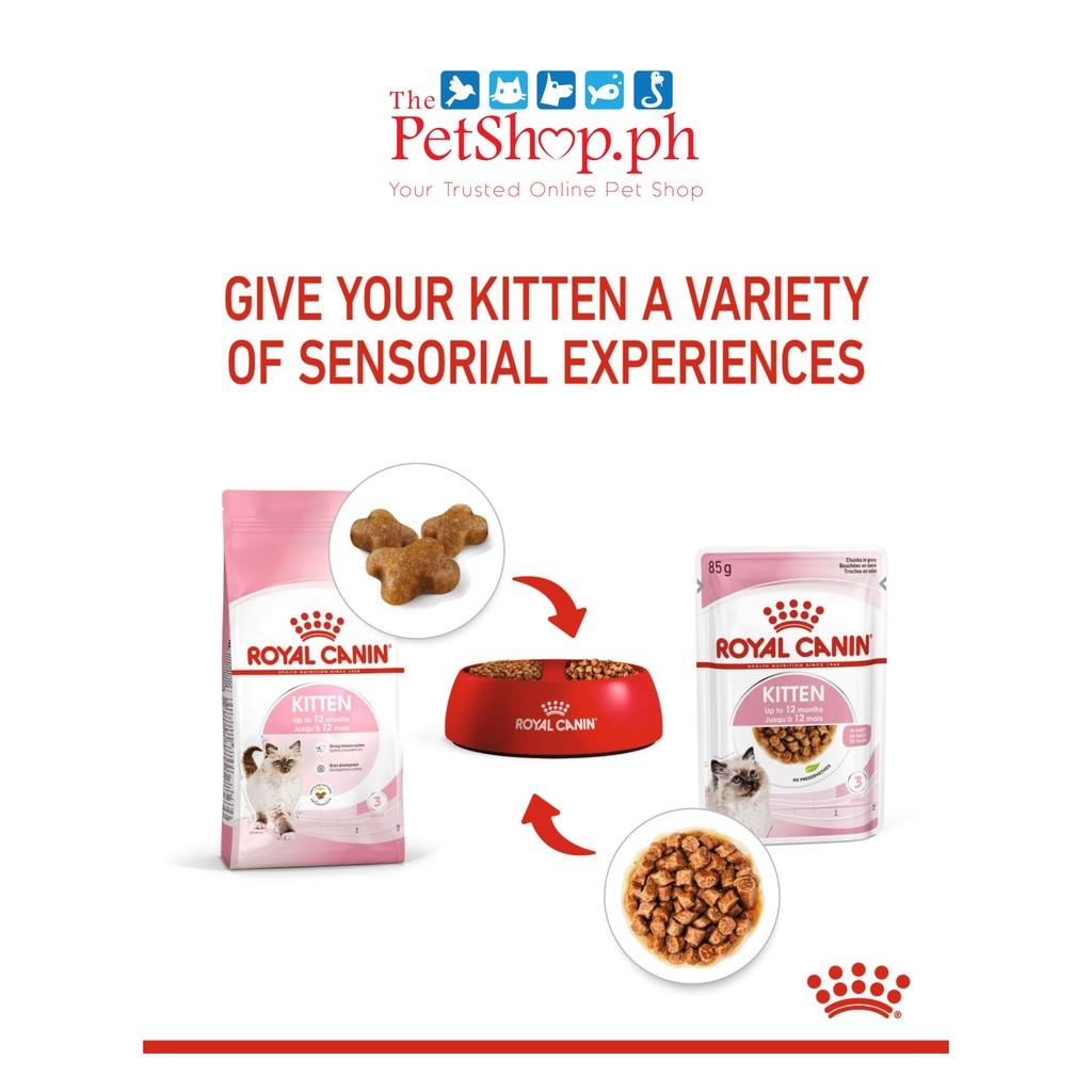 Royal Canin Kitten Instinctive SET 12' Wet Cat Food  85g