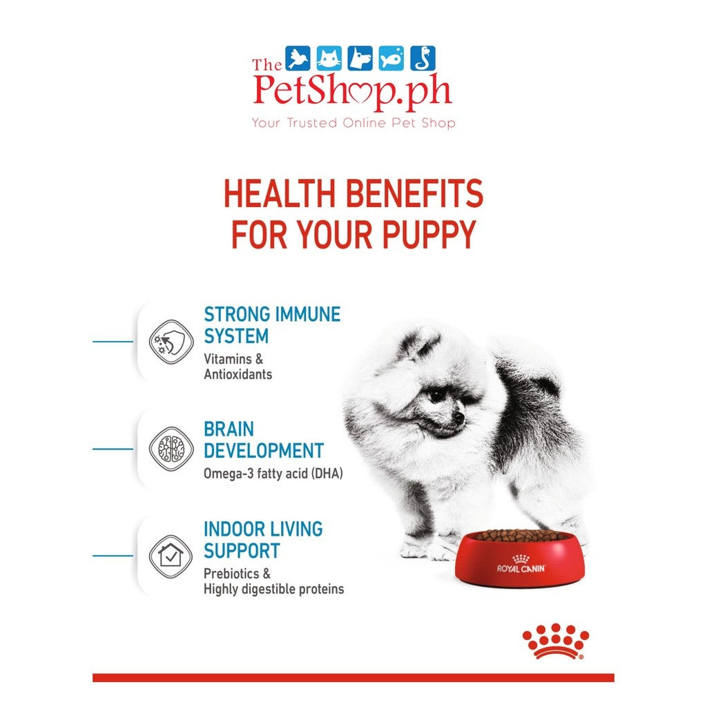 Royal Canin Mini Indoor Puppy 1.5kg Dry Dog Food Size Health Nutrition