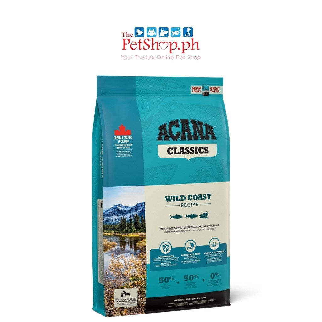 Acana Wild Coast 9.7kg Dry Dog  Food  All Breed and Life Stages