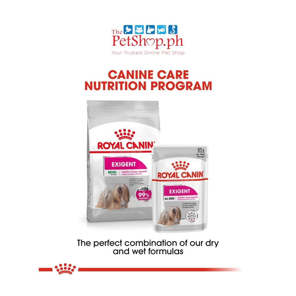 Royal Canin Exigent Loaf 85g in sauce 1's Picky Eater Fussy Appetite - Royal Canin