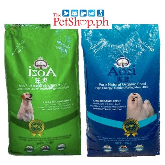 Aozi Lamb Apple Organic  ADULT 10kg + 500g / PUPPY 10kg