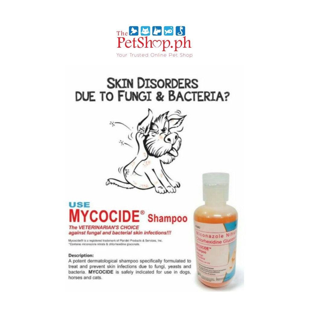 Mycocide Antifungal Pet Liquid Shampoo 150ml