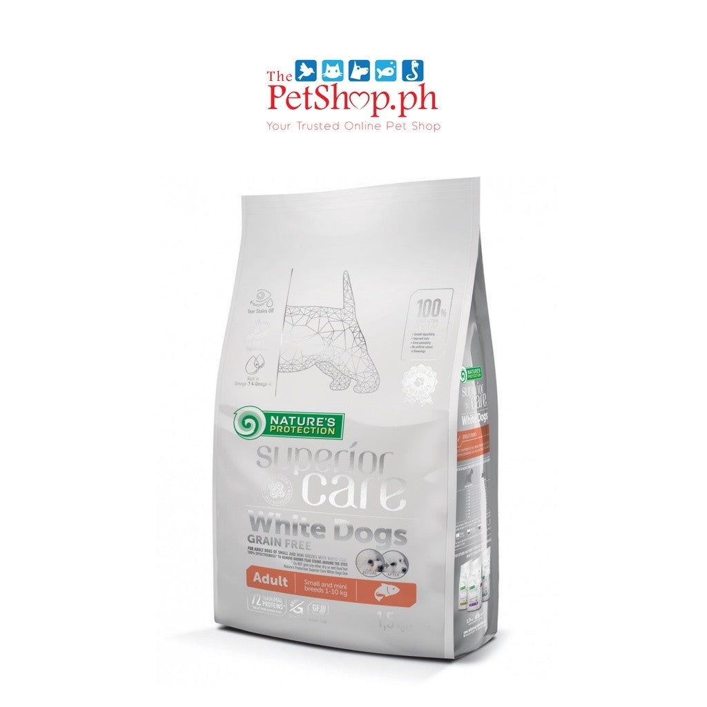 Nature's Protection Superior Care White Dog 1.5kg / Sensitive Skin Stomach Adult Lamb 1.5kg