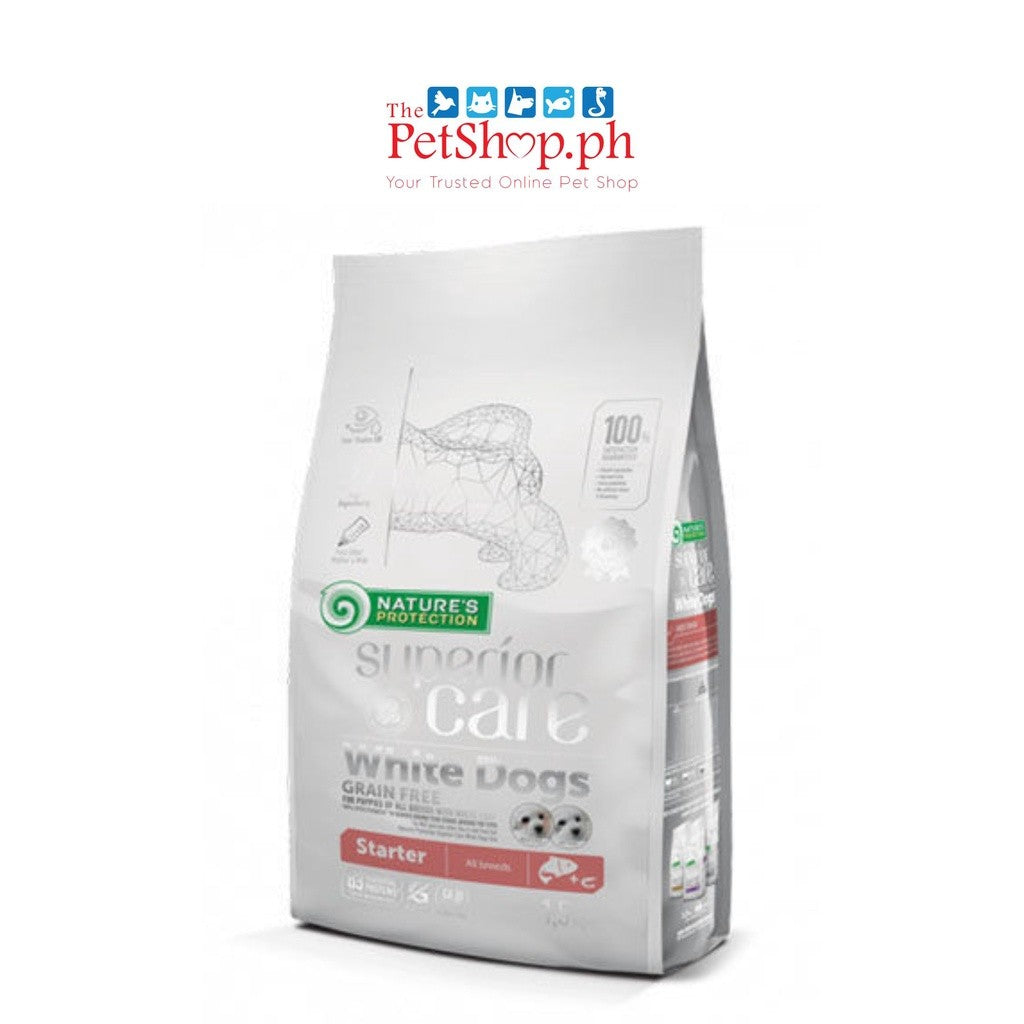 Nature's Protection Superior Care White Dog 1.5kg / Sensitive Skin Stomach Adult Lamb 1.5kg