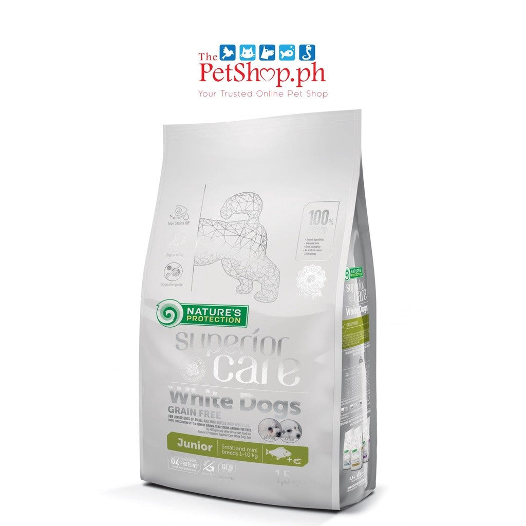 Nature's Protection Superior Care White Dog 1.5kg / Sensitive Skin Stomach Adult Lamb 1.5kg