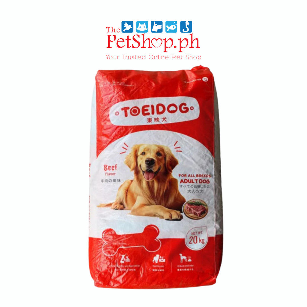 TOEI DOG 20kg Dry Food Beef Flavor For All Breed Adult Dog