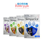 Simparica REGULAR Anti Tick & Flea Chewable per BOX / 1 TABLET  for Dog Zoetis