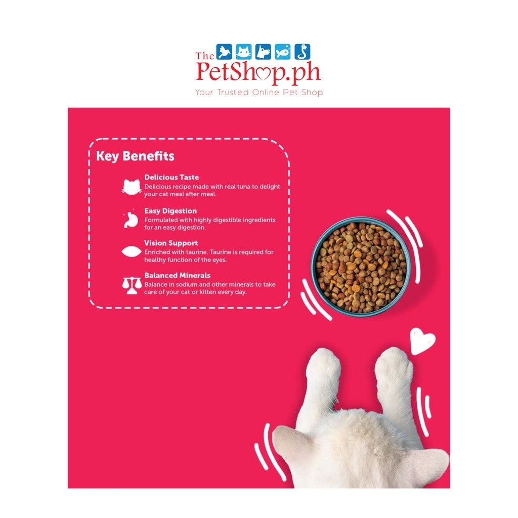 SET of 2 - Maxime Dry Cat Food 7kg TUNA Flavor FREE Canister  Kitten & Adult