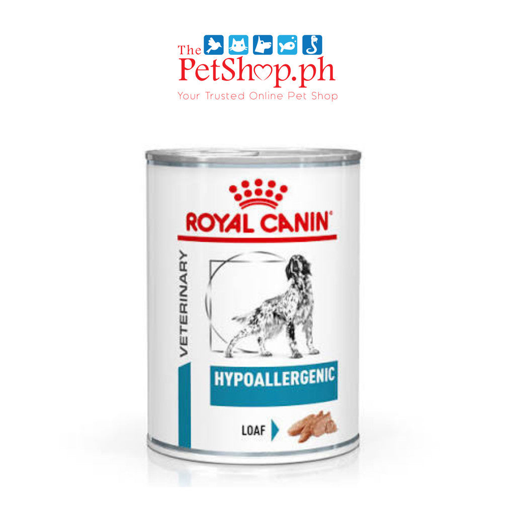 Royal Canin Hypoallergenic Wet Dog 410g Food 410g Can Vet Range
