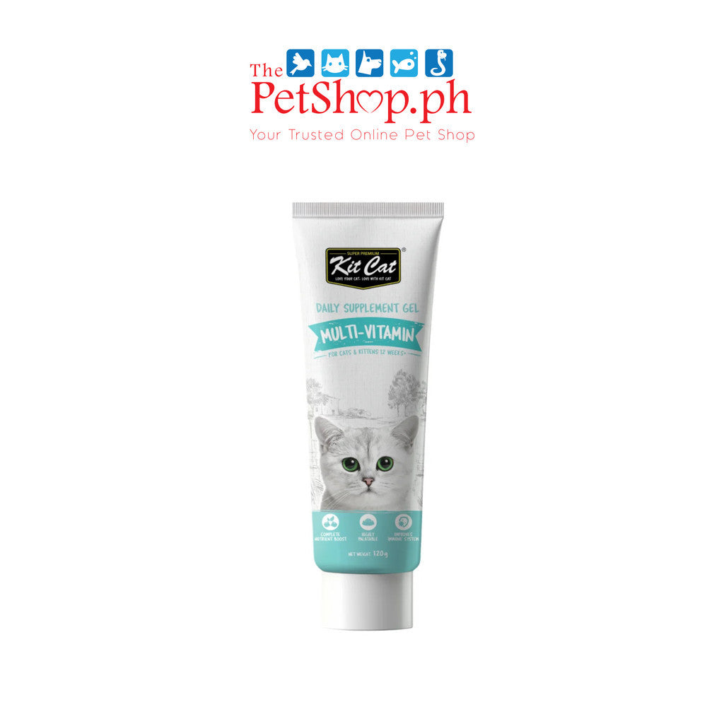 Kit Cat Supplement Gel For Cats & Kittens 120g