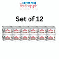 Royal Canin VD SET of 12  Recovery Ultra Soft Mousse 195g Can Wet Dog/Cat - Set of 12