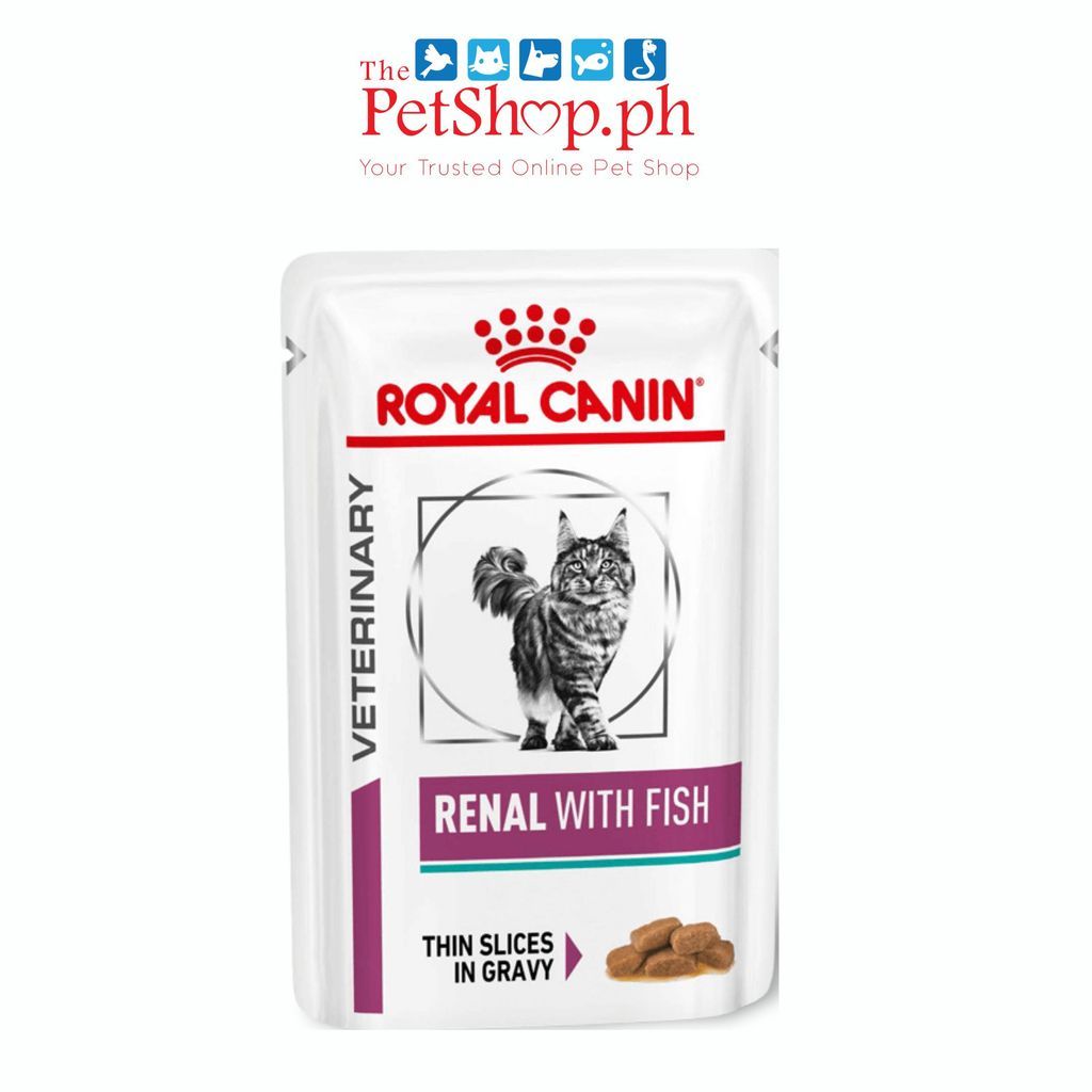 Royal Canin VD Renal 85g Fish  Wet Cat Food Vet Range